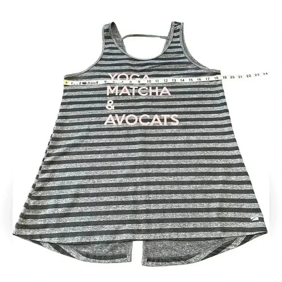 NWOT, Stretch Camisole, Large, Black & Grey - Picture 6 of 9